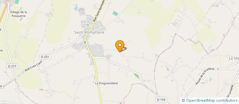 localisation de l'entreprise ASSOCIATION POUR LA PROMOTION DE LA BIODIVERSITE ET DE LA RURALITE 50  BOURGVALLEES