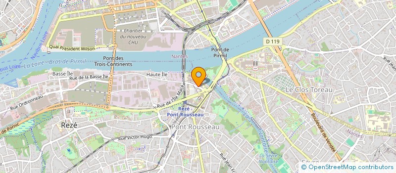 localisation de l'entreprise ASSOCIATION POUR LA PROMOTION DE LA CARDIOLOGIE CONGENITALE  NANTES