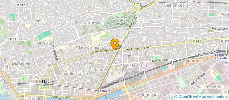 localisation de l'entreprise ASSOCIATION POUR LA PROMOTION DE LA CULTURE AFRICAINE à LE HAVRE