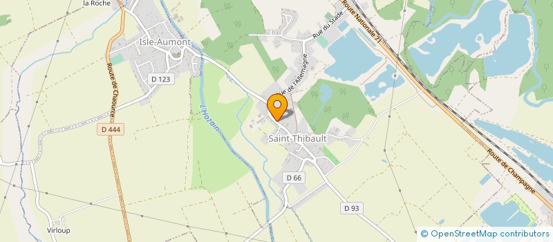localisation de l'entreprise ASSOCIATION POUR LA PROMOTION DE LA LECTURE ET L EDUCATION à SAINT-THIBAULT