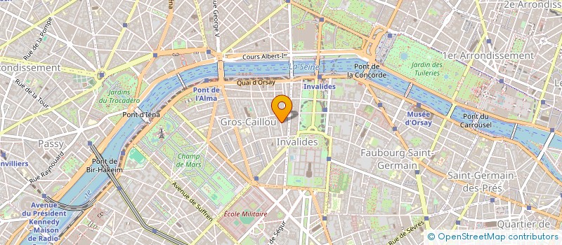 localisation de l'entreprise ASSOCIATION POUR LA PROMOTION DE LA LITTERATURE ET DE LA GASTRONOMIE (APLG)  PARIS