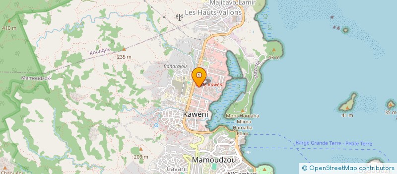 localisation de l'entreprise ASSOCIATION POUR LA PROMOTION DE LA PHARMACIE HOSPITALIERE A MAYOTTE (APROPHOMAY)  MAMOUDZOU