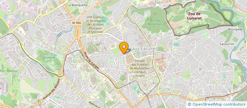 localisation de l'entreprise ASSOCIATION POUR LA PROMOTION DE LA PSYCHOLOGIE DU SPORT à MONTPELLIER