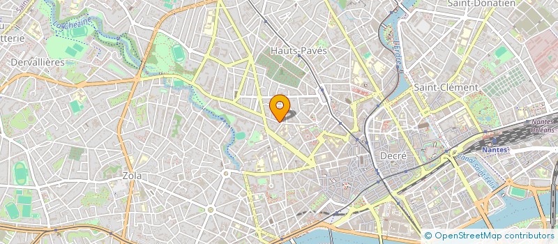 localisation de l'entreprise ASSOCIATION POUR LA PROMOTION DE LA RECHERCHE INTERNATIONALE EN GEOMECANIQUE à NANTES