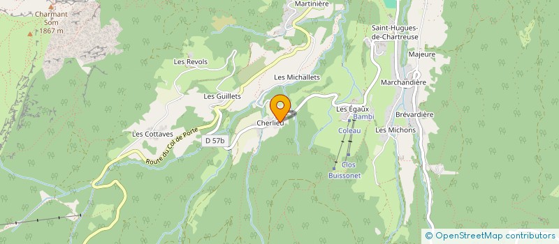 localisation de l'entreprise ASSOCIATION POUR LA PROMOTION DE LA RECHERCHE SUR LES INTERVENTIONS DE SANTE NON PHARMACOLOGIQUES ET SUR LES DONNEES  SAINT-PIERRE-DE-CHARTREUSE