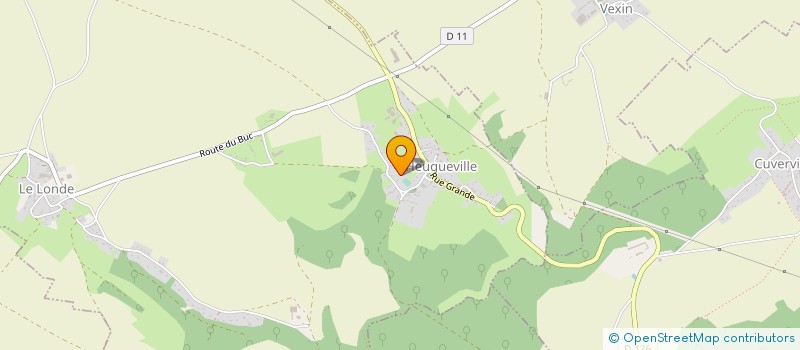 localisation de l'entreprise ASSOCIATION POUR LA PROMOTION DE LA SANTE ANIMALE  HEUQUEVILLE