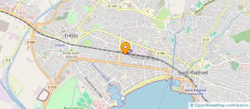 localisation de l'entreprise ASSOCIATION POUR LA PROMOTION DE LA SANTE MENTALE ET DE L'INCLUSION SOCIALE PAR L'INNOVATION EN PSYCHOLOGIE à FREJUS