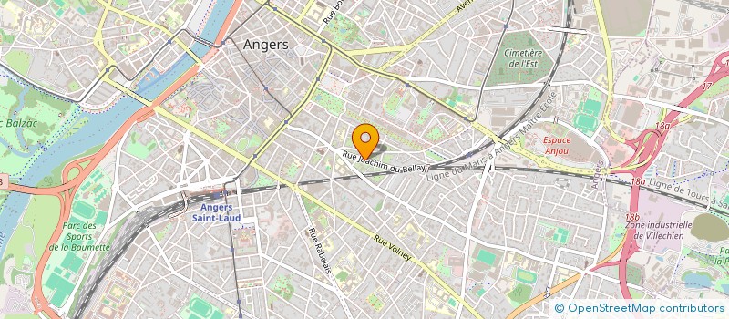 localisation de l'entreprise ASSOCIATION POUR LA PROMOTION DES ALTERNATIVES DE CONSTRUCTIONS HUMBLES ET ECOLOGIQUES à ANGERS