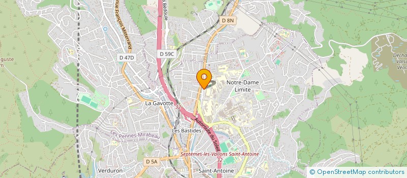 localisation de l'entreprise ASSOCIATION POUR LA PROMOTION DES APPARTEMENTS DE REINSERTION THERAPEUTIQUE à MARSEILLE