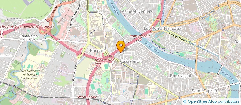 localisation de l'entreprise ASSOCIATION POUR LA PROMOTION DES ARTISTES DE L'ART DE LA CULTURE ET DE LA SANTE à TOULOUSE