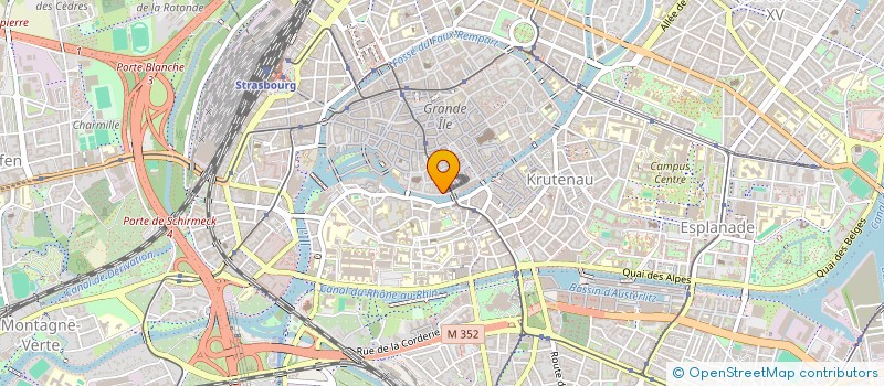localisation de l'entreprise ASSOCIATION POUR LA PROMOTION DES ARTISTES TRANSFRONTALIERS  STRASBOURG