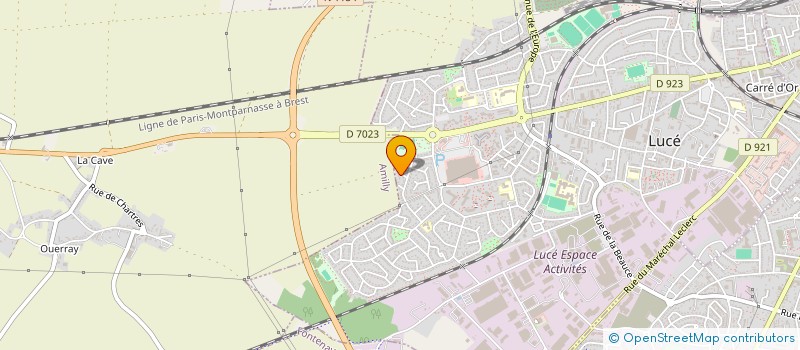 localisation de l'entreprise ASSOCIATION POUR LA PROMOTION DES LOISIRS CREATIFS  LUCE