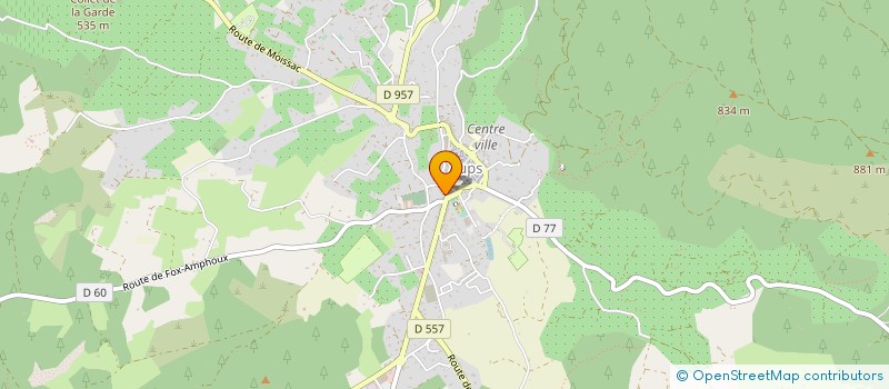 localisation de l'entreprise ASSOCIATION POUR LA PROMOTION DES RESSOURCES DU TERROIR à AUPS