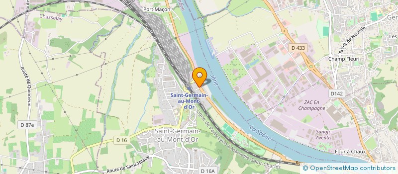 localisation de l'entreprise ASSOCIATION POUR LA PROMOTION DES RESSOURCES HUMAINES RHONE ALPES  SAINT-LAURENT-DU-VAR