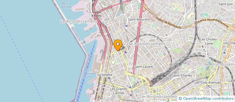 localisation de l'entreprise ASSOCIATION POUR LA PROMOTION DES SOINS ET FORMATION DENTAIRES à MARSEILLE