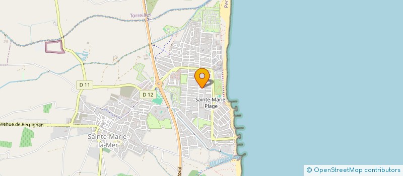 localisation de l'entreprise ASSOCIATION POUR LA PROMOTION DES TRADITIONS ROUSSILLONNAISES  SAINTE-MARIE-LA-MER