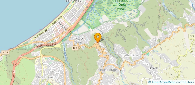 localisation de l'entreprise ASSOCIATION POUR LA PROMOTION DU PARAPENTE ET DES SPORTS DE NATURE à SAINT-PAUL