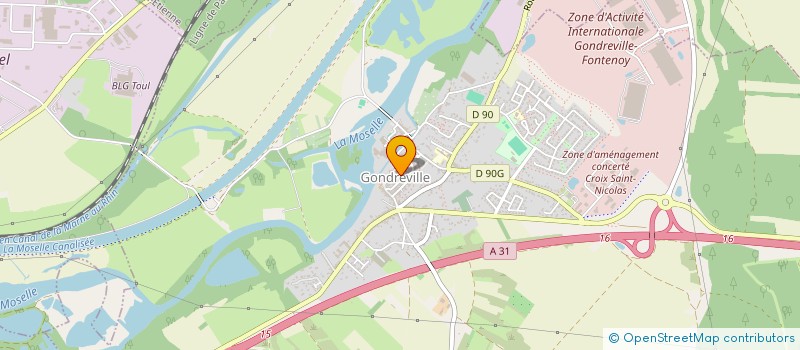 localisation de l'entreprise ASSOCIATION POUR LA PROMOTION DU RELAIS DE VELAINE  BOIS-DE-HAYE