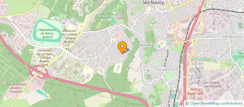 localisation de l'entreprise ASSOCIATION POUR LA PROMOTION ET L'ETUDE DU BIEN-ETRE ET DE LA SANTE  VANDUVRE-LES-NANCY