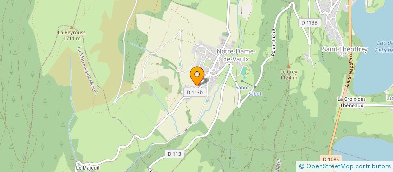 localisation de l'entreprise ASSOCIATION POUR LA PROMOTION, LA PRODUCTION ARTISTIQUE MUSICALE, SOLEME  NOTRE-DAME-DE-VAULX