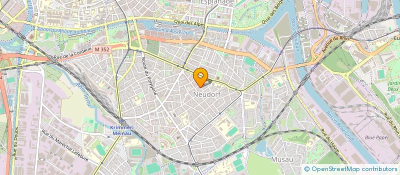 localisation de l'entreprise ASSOCIATION POUR LA PROTECTION DE L'ARCHEOLOGIE SYRIENNE à STRASBOURG