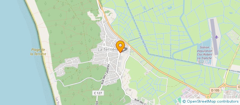 localisation de l'entreprise ASSOCIATION POUR LA PROTECTION DE L'ENVIRONNEMENT A LA TRANCHE SUR MER  LA TRANCHE-SUR-MER