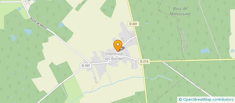 localisation de l'entreprise ASSOCIATION POUR LA PROTECTION DE LA BIODIVERSITE ET ADOPTION DES GESTES MARQUEURS  VILLENEUVE-LES-BORDES