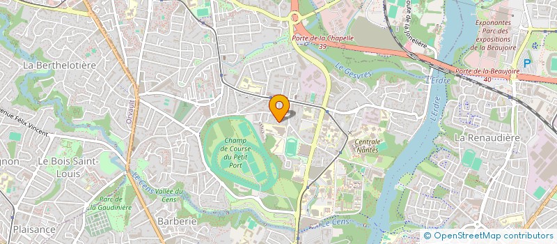 localisation de l'entreprise ASSOCIATION POUR LA PROTECTION DE LA SANTE DANS LES METIERS PORTUAIRES 44 à NANTES