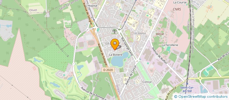 localisation de l'entreprise ASSOCIATION POUR LA PROTECTION DES CHATS LIBRES D'ORLEANS (A.P.C.L.O) à ORLEANS