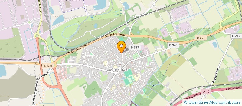 localisation de l'entreprise ASSOCIATION POUR LA PROTECTION DES COLLEYS ET DES SHETLAND  LOON-PLAGE