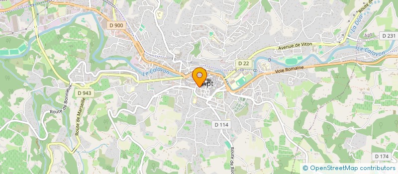 localisation de l'entreprise ASSOCIATION POUR LA PROTECTION DES LIEUX DITS LES REYS, LES RIPERTS, SAINTE CROIX à APT