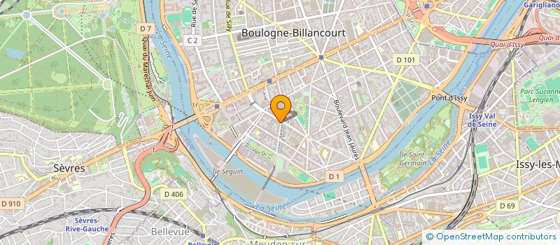 localisation de l'entreprise ASSOCIATION POUR LA PROTECTION DES PROGRAMMES SPORTIFS (APPS) à BOULOGNE-BILLANCOURT