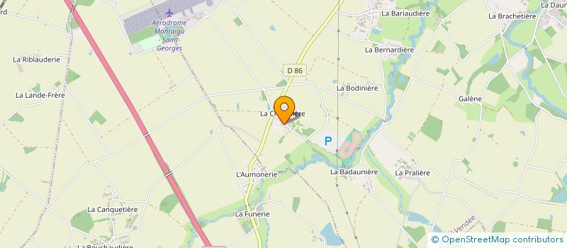 localisation de l'entreprise ASSOCIATION POUR LA PROTECTION DU PATRIMOINE DE SAINT GEORGES DE MONTAIGU à MONTAIGU-VENDEE