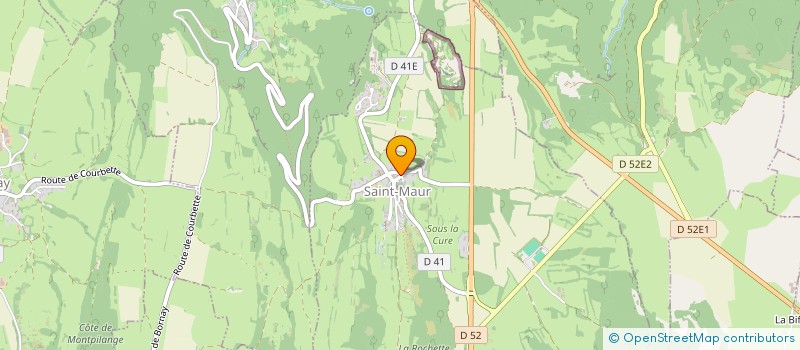 localisation de l'entreprise ASSOCIATION POUR LA PROTECTION DU PATRIMOINE DE SAINT MAUR DES BUISSONS à SAINT-MAUR