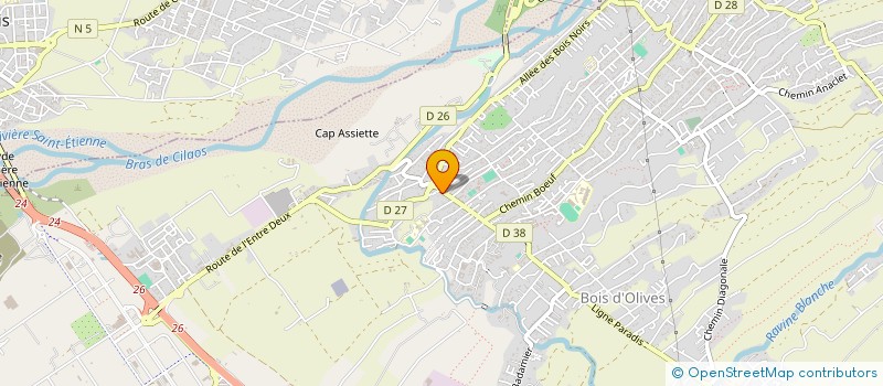 localisation de l'entreprise ASSOCIATION POUR LA PROTECTION DU PUBLIC VULNERABLE à SAINT-PIERRE