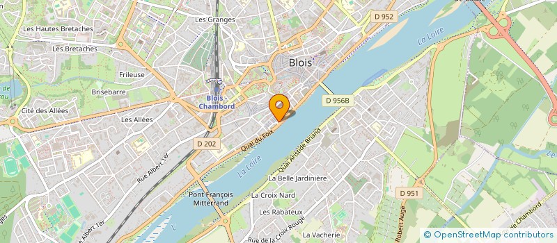 localisation de l'entreprise ASSOCIATION POUR LA PROTECTION DU VIEUX BLOIS ET SES ENVIRONS à BLOIS