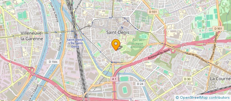 localisation de l'entreprise ASSOCIATION POUR LA PROTECTION ET L EDUCATION DES ENFANTS EN DIFFICULTES à SAINT-DENIS