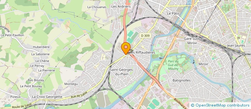 localisation de l'entreprise ASSOCIATION POUR LA REALISATION D'UNE REPLIQUE DE LA MANCELLE D'AMEDEE BOLLEE  BALLON-SAINT MARS