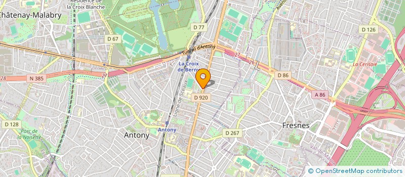 localisation de l'entreprise ASSOCIATION POUR LA RECHARGE EN COPROPRIETE à ANTONY
