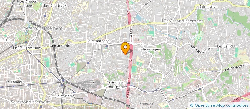 localisation de l'entreprise ASSOCIATION POUR LA RECHERCHE CLINIQUE ET THERAPEUTIQUE EN NEUROSCIENCES à MARSEILLE