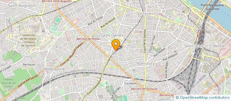 localisation de l'entreprise ASSOCIATION POUR LA RECHERCHE CONTRE LES CANCERS D'ORIGINE INFECTIEUSE (AICARE). à BORDEAUX