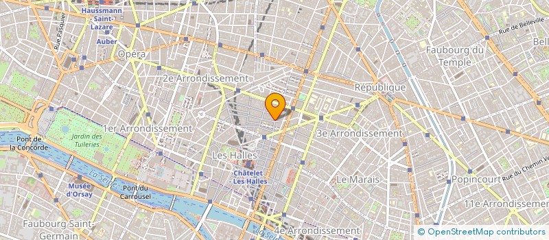 localisation de l'entreprise ASSOCIATION POUR LA RECHERCHE DE SYNTHESE EN SCIENCES HUMAINES ARSSH à PARIS