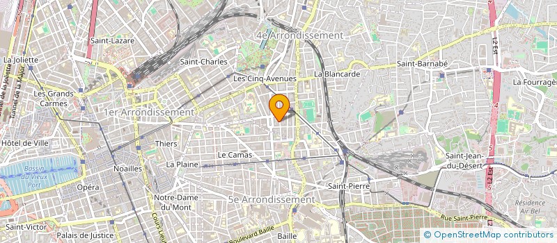 localisation de l'entreprise ASSOCIATION POUR LA RECHERCHE EN ENDOCRINOLOGIE MOLECULAIRE à MARSEILLE