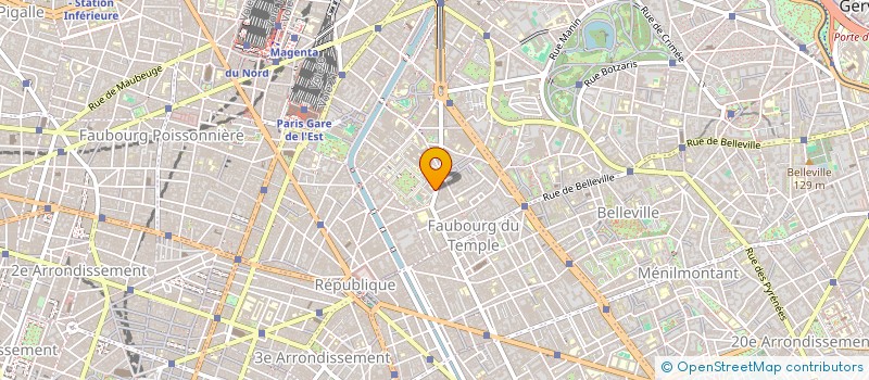 localisation de l'entreprise ASSOCIATION POUR LA RECHERCHE EN HEMATOLOGIE  PARIS