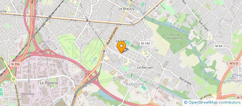 localisation de l'entreprise ASSOCIATION POUR LA RECHERCHE EN HISTOIRE, ARCHEOLOGIE DANS L'ESPACE SEPTENTIONAL à VILLENEUVE-D'ASCQ