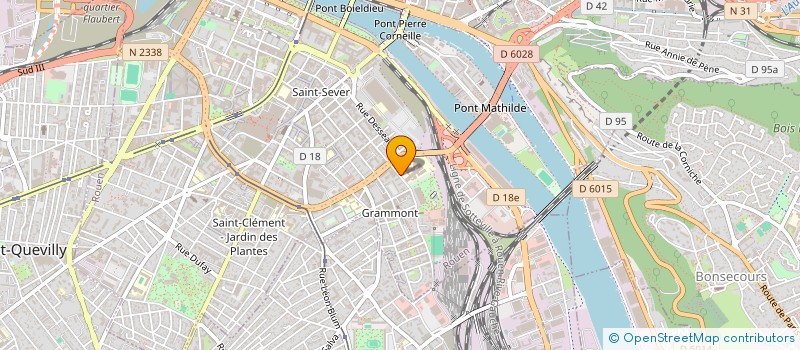 localisation de l'entreprise ASSOCIATION POUR LA RECHERCHE EN OPHTALMOLOGIE DE LA CLINIQUE MATHILDE à ROUEN