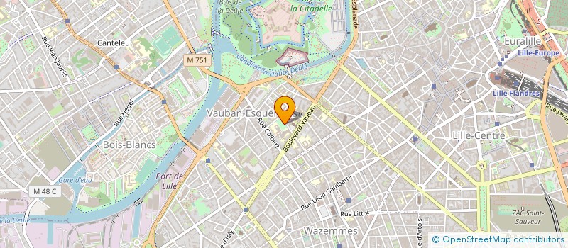 localisation de l'entreprise ASSOCIATION POUR LA RECHERCHE ESTUDIANTINE EN SANTE à LILLE