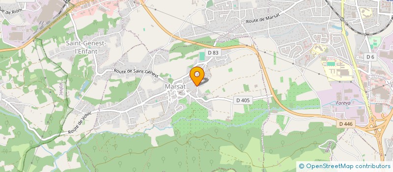 localisation de l'entreprise ASSOCIATION POUR LA RECHERCHE ET LE DEVELOPPEMENT DE LA RELATION D AIDE (ARDRA) à MARSAT