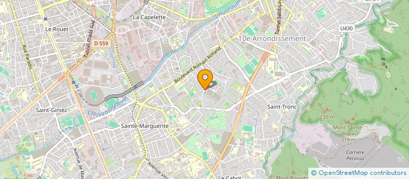 localisation de l'entreprise ASSOCIATION POUR LA RECHERCHE MEDICALE PRIVEE à MARSEILLE