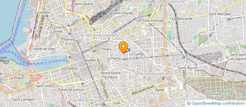 localisation de l'entreprise ASSOCIATION POUR LA RECHERCHE SUR LE CERVEAU LA CONSCIENCE ET LA VIGILANCE à MARSEILLE